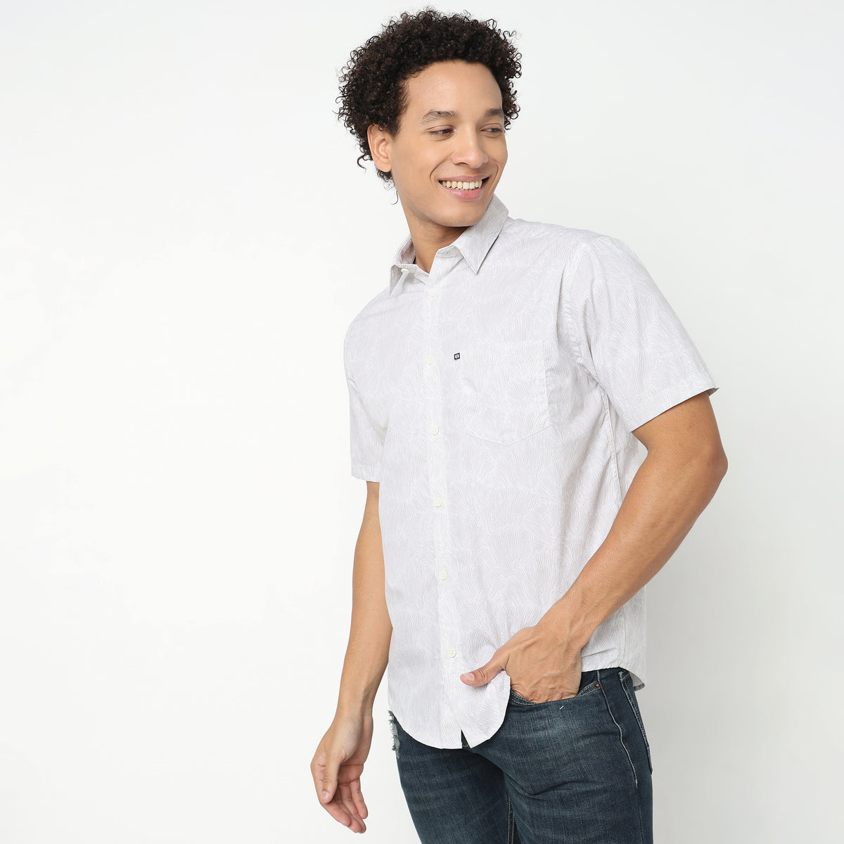 Regular Fit Printed Shirt