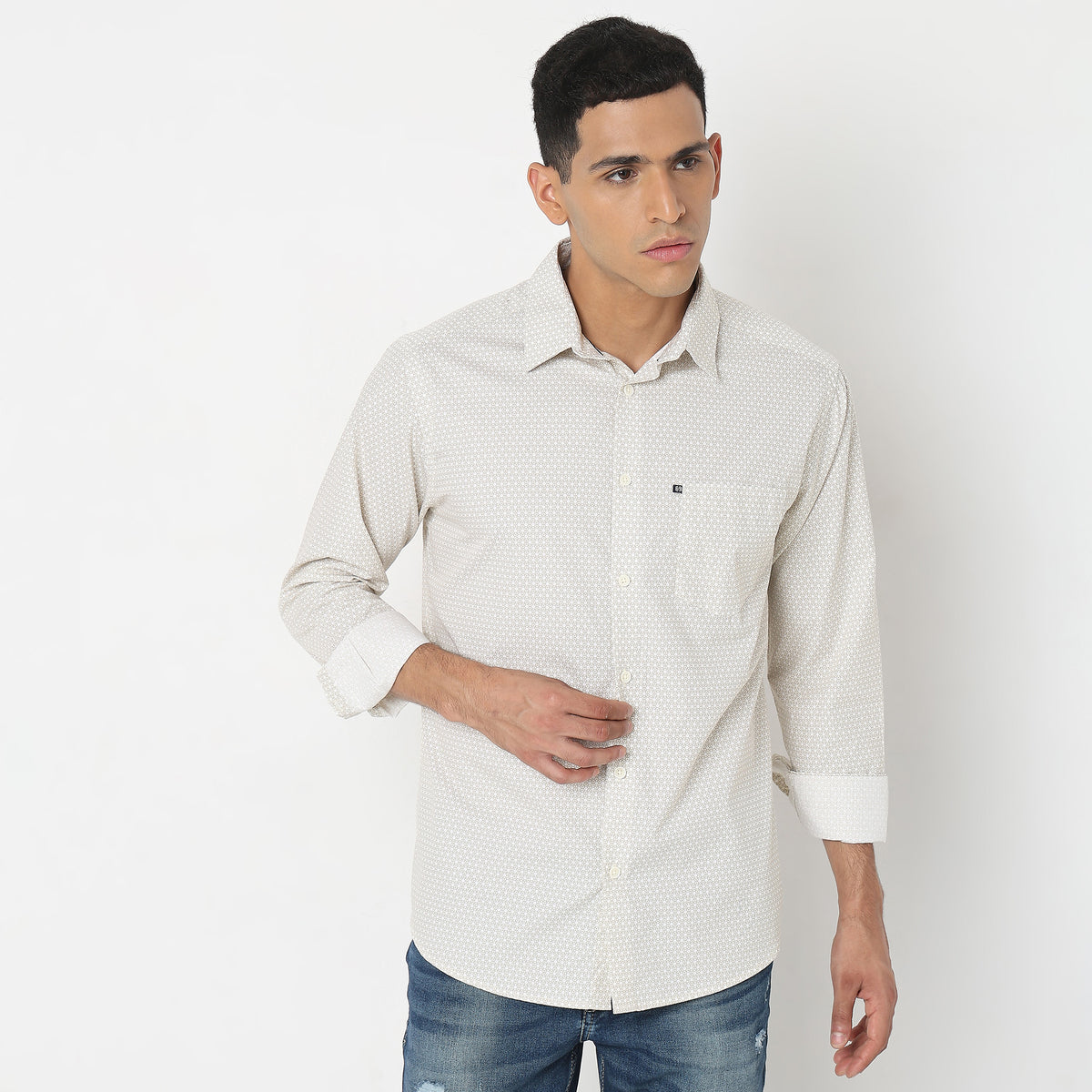 Regular Fit Printed Shirt