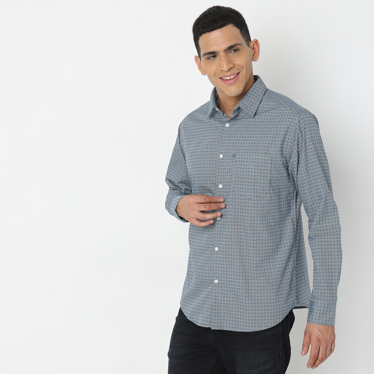 Regular Fit Printed Shirt