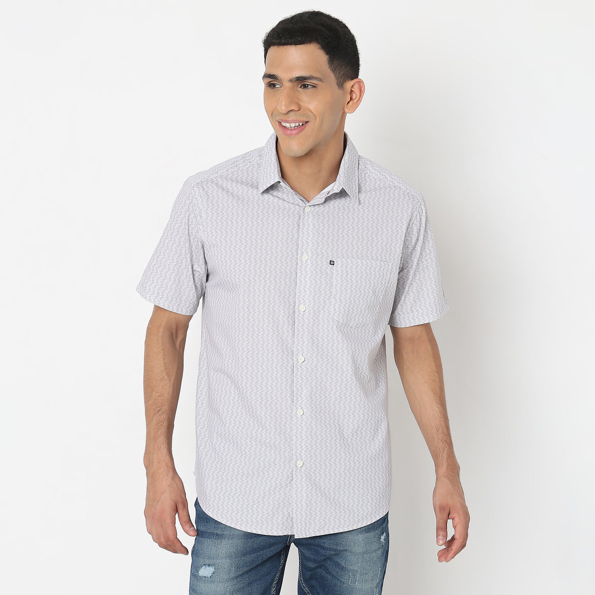 Regular Fit Printed Shirt