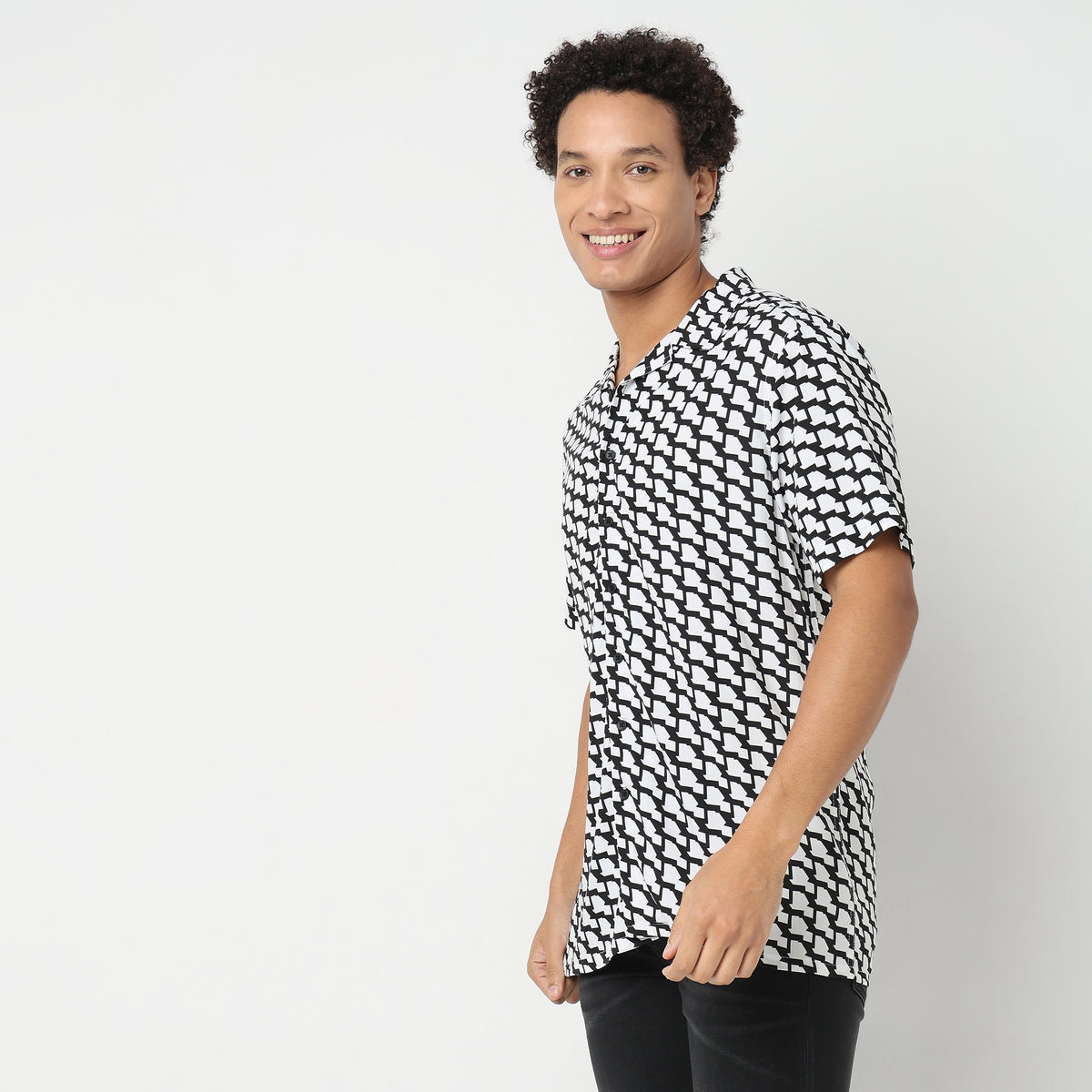 Regular Fit Printed Shirt