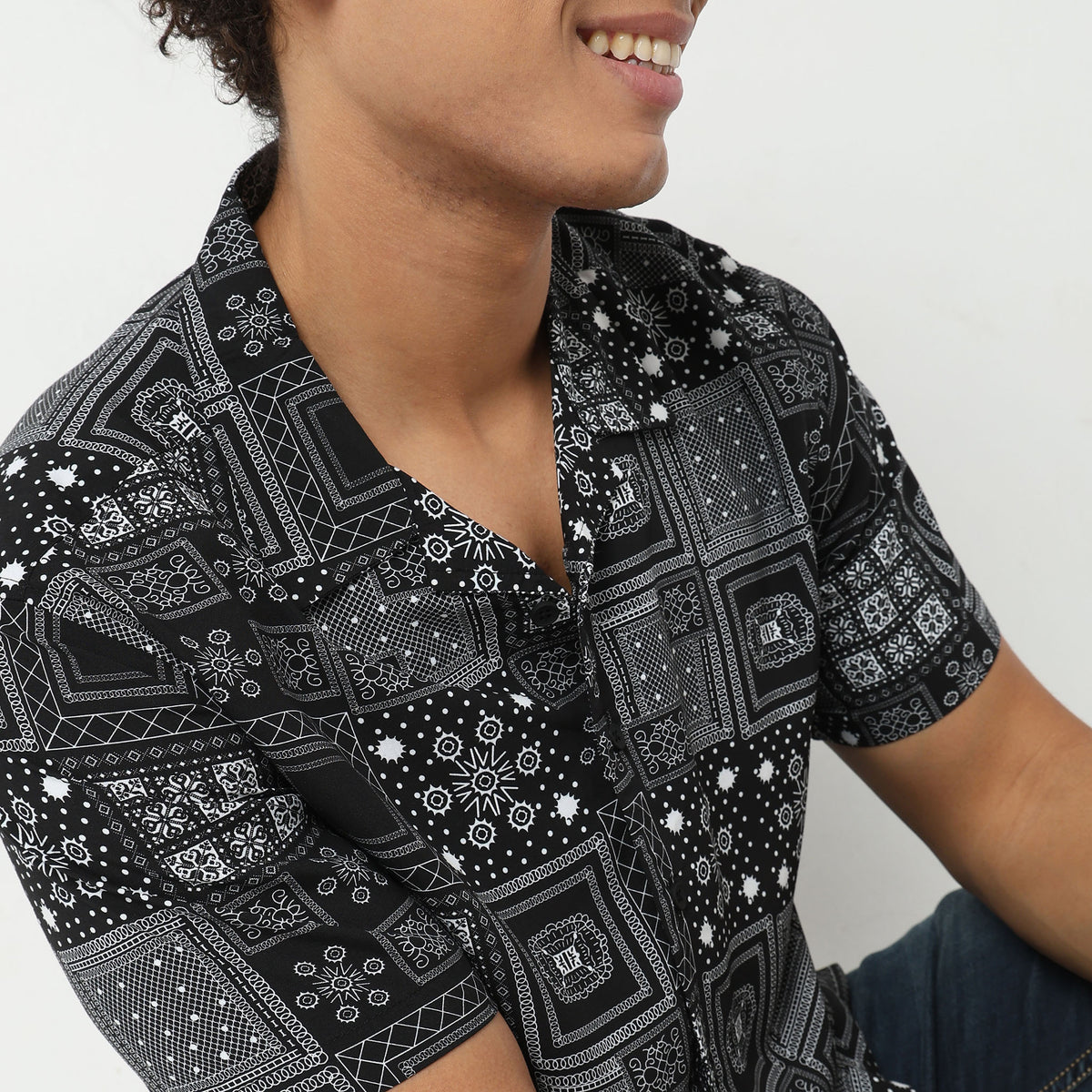 Regular Fit Printed Shirt