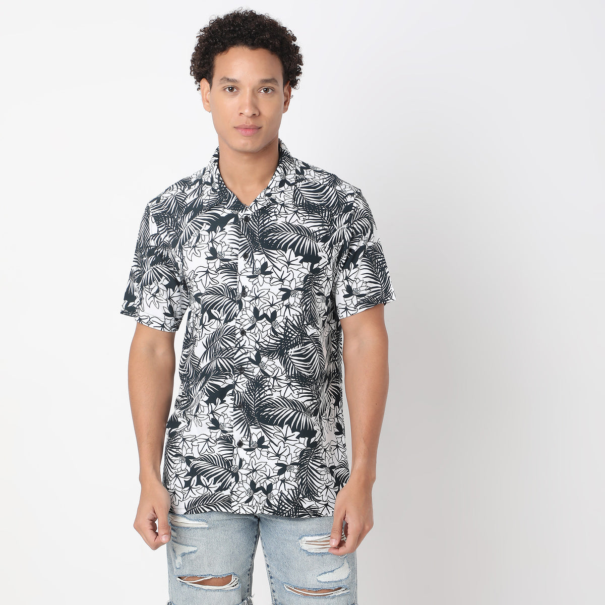 Regular Fit Printed Shirt