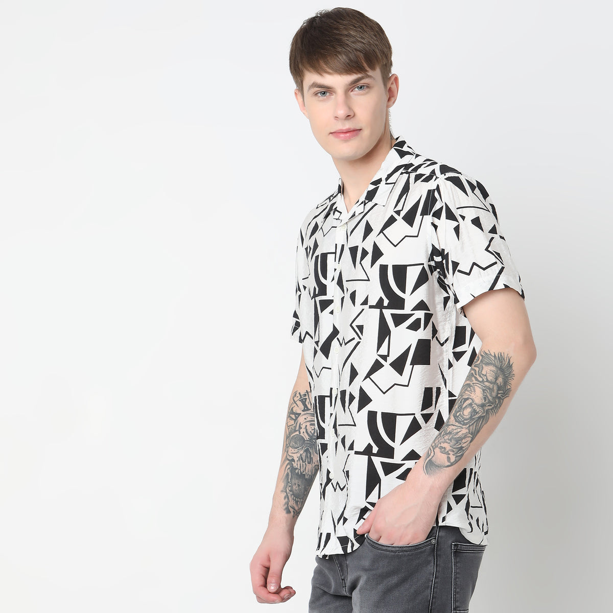 Regular Fit Printed Shirt