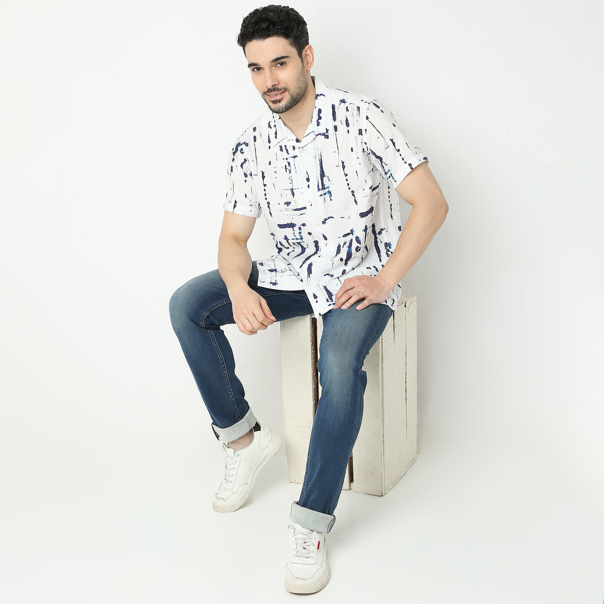 Regular Fit Printed Shirt