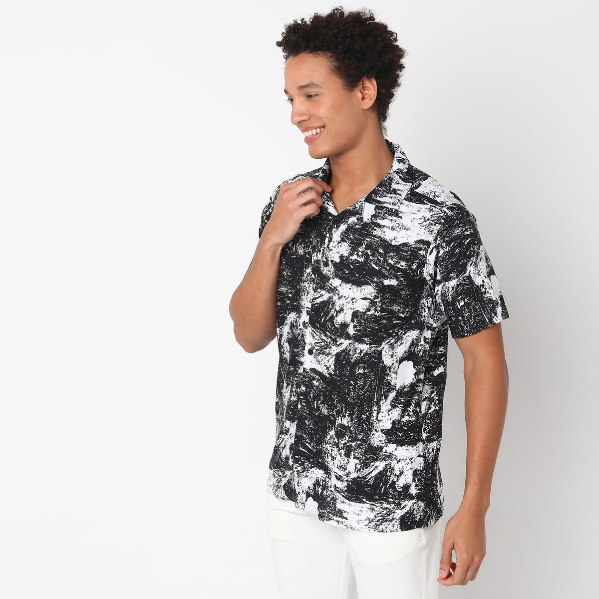 Regular Fit Printed Shirt