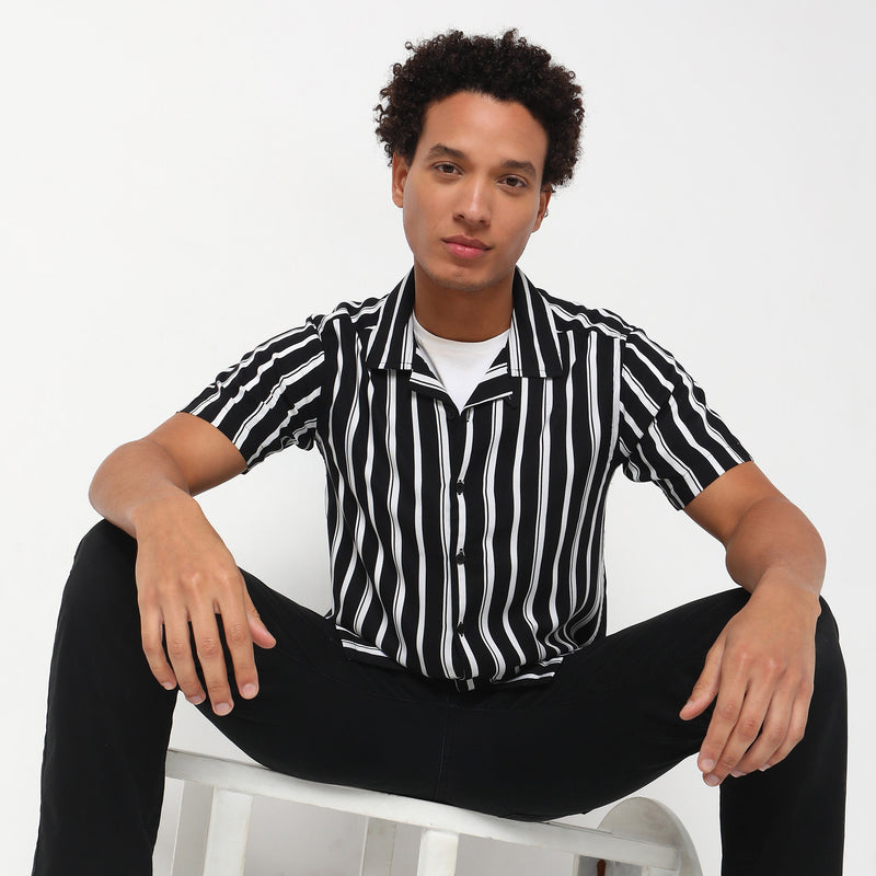 Regular Fit Striped Shirt