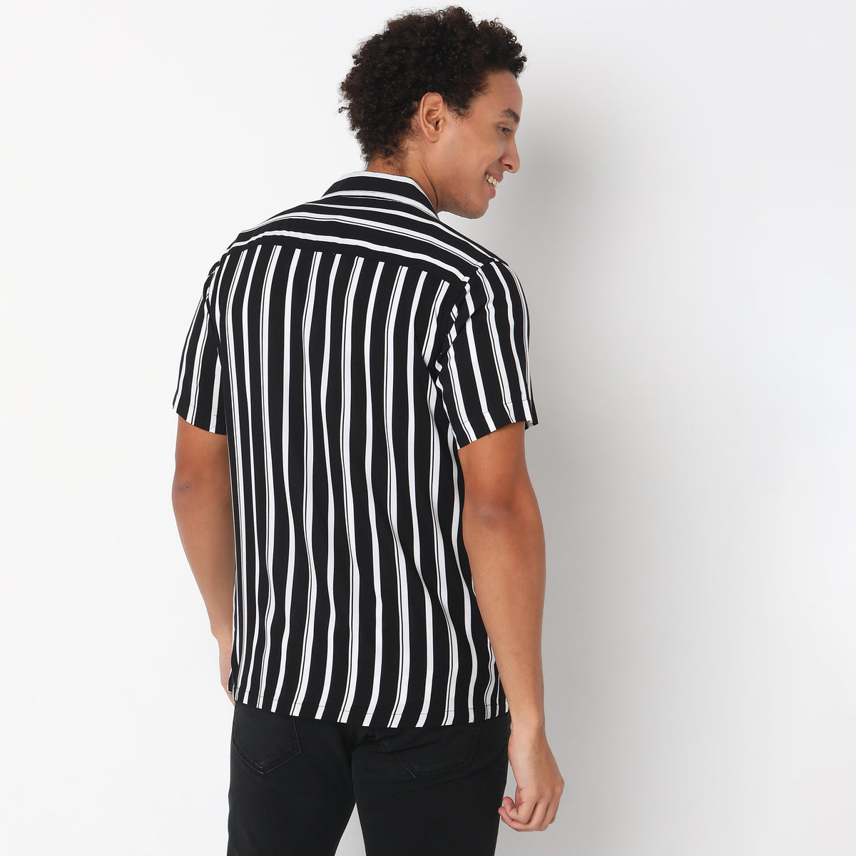 Regular Fit Striped Shirt