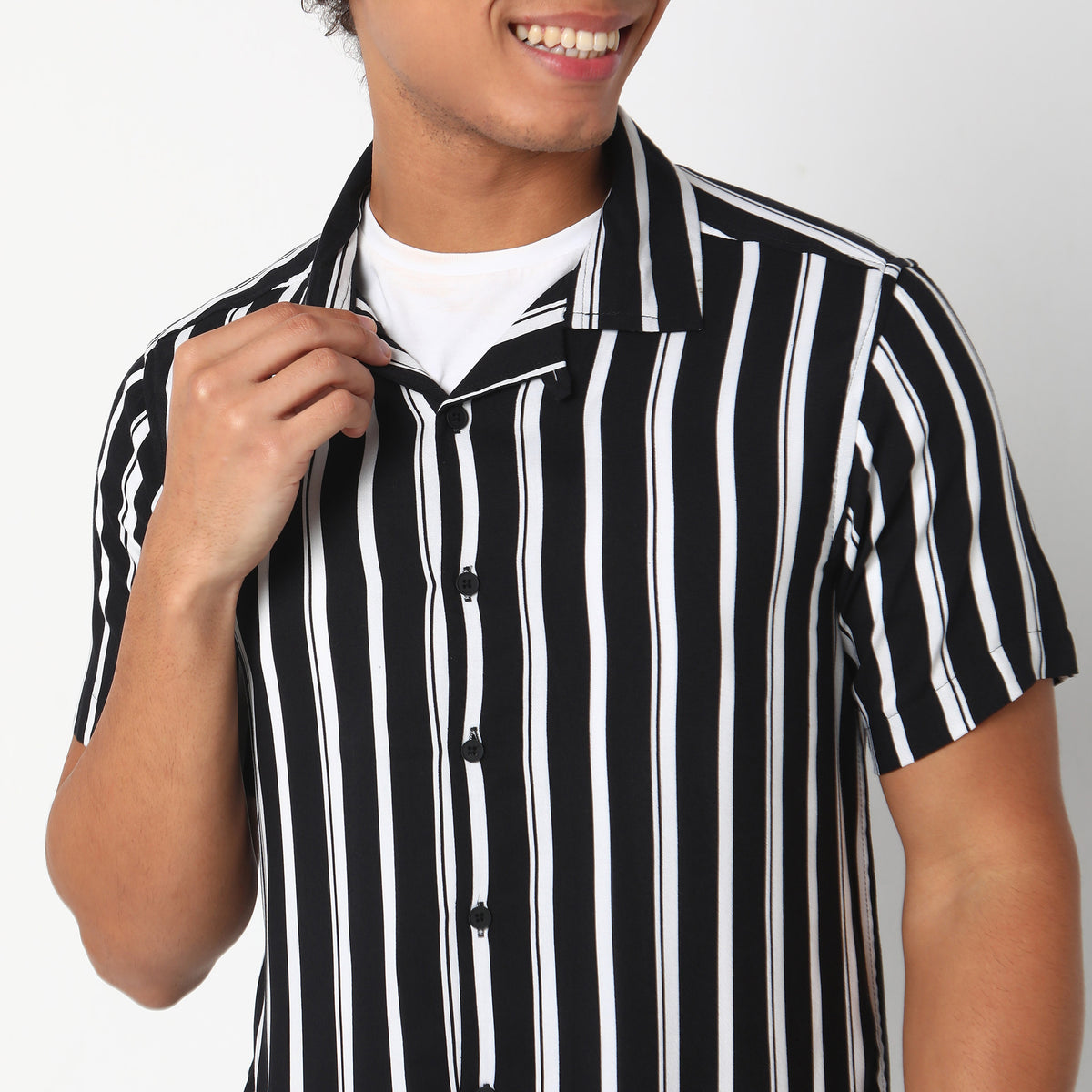 Regular Fit Striped Shirt