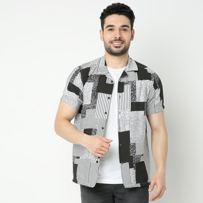 Regular Fit Printed Shirt