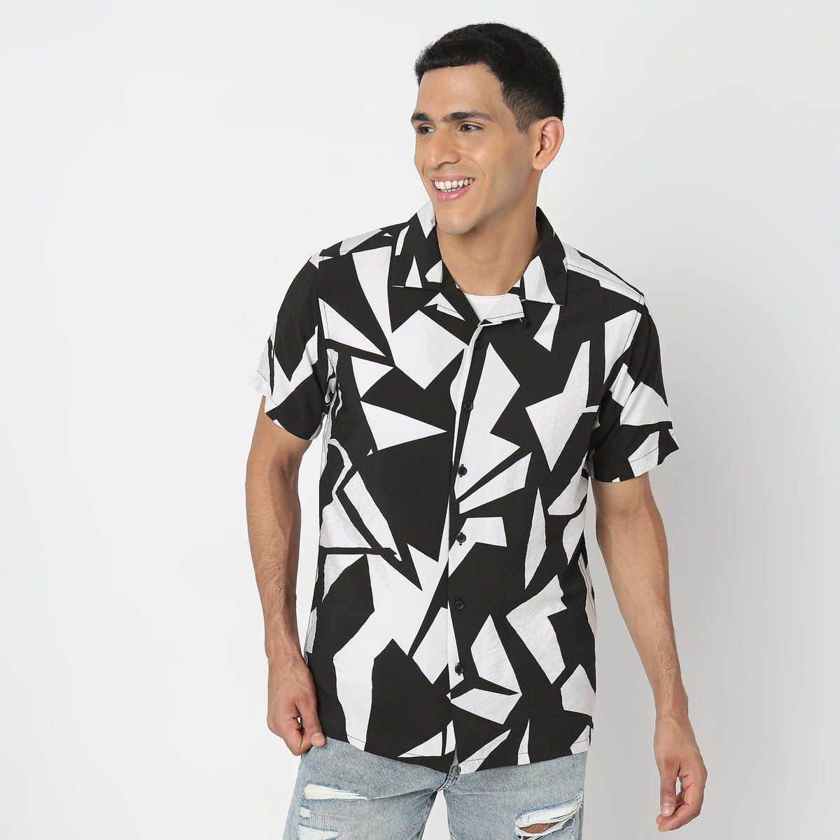 Regular Fit Printed Shirt