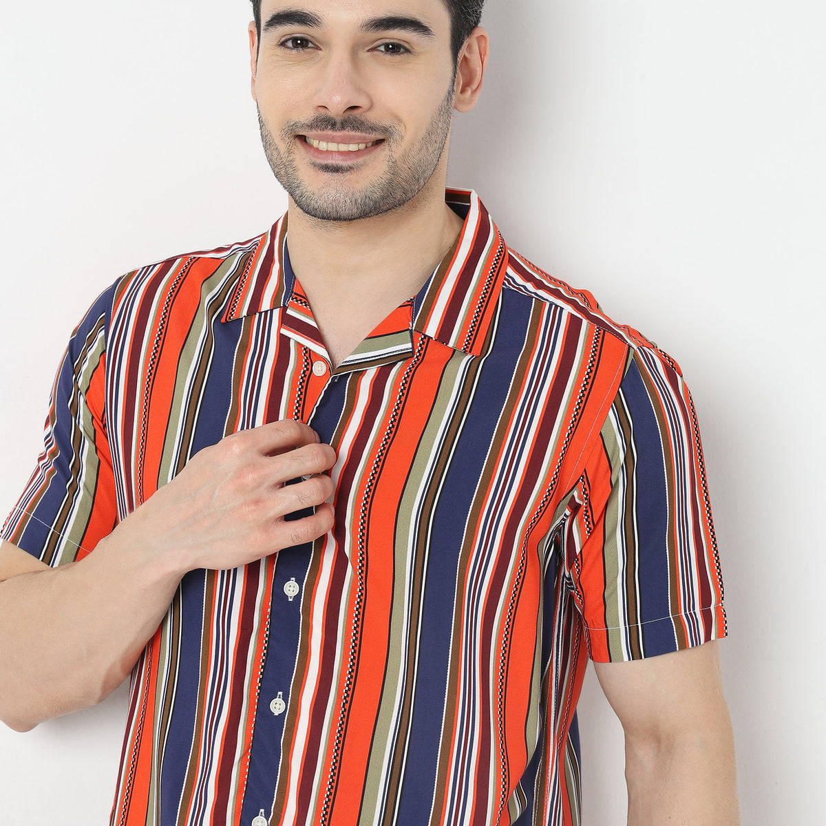 Regular Fit Striped Shirt