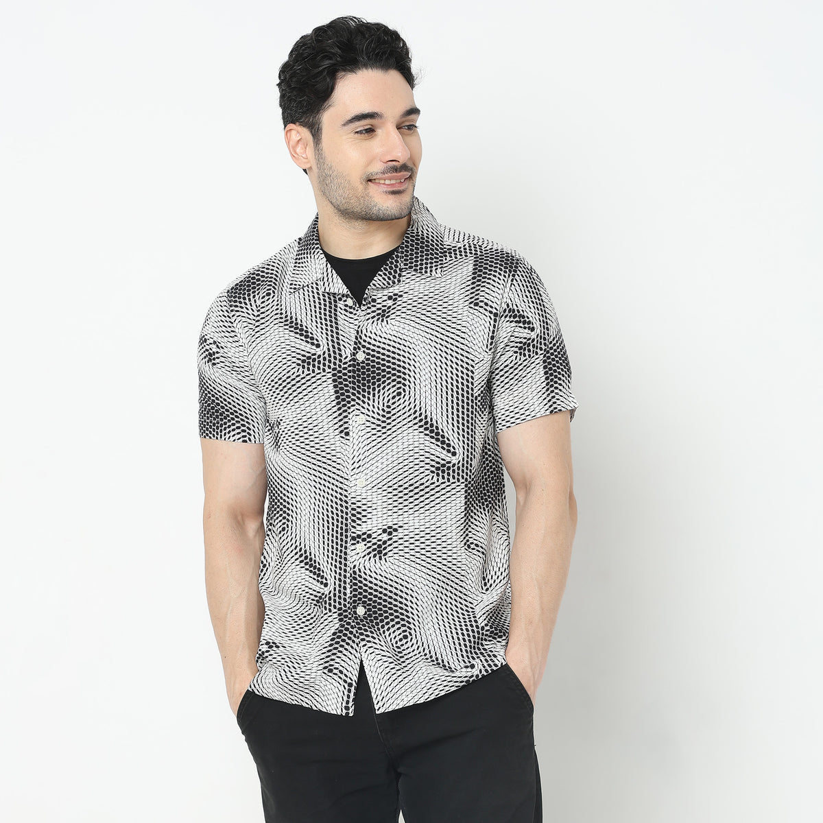 Regular Fit Printed Shirt