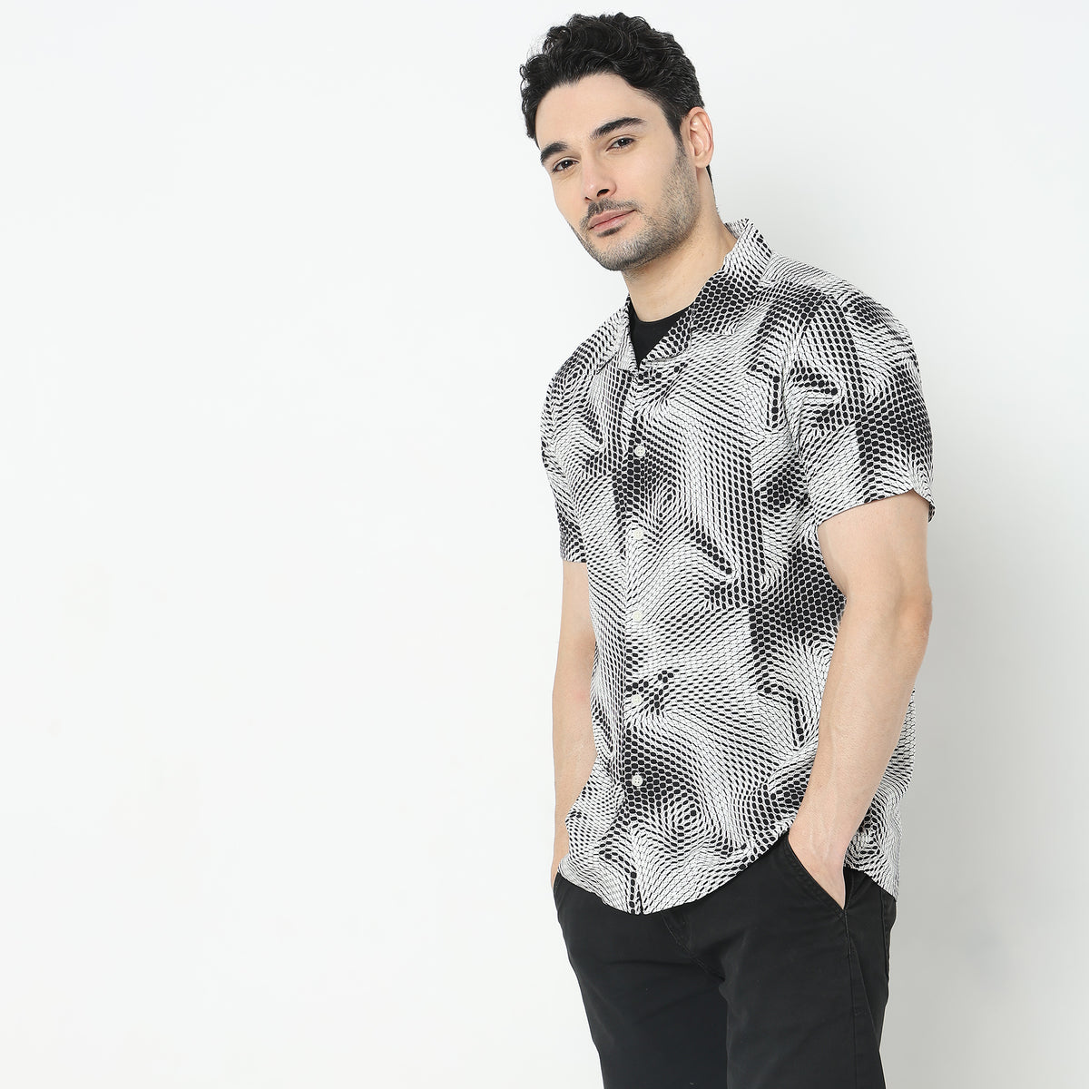 Regular Fit Printed Shirt