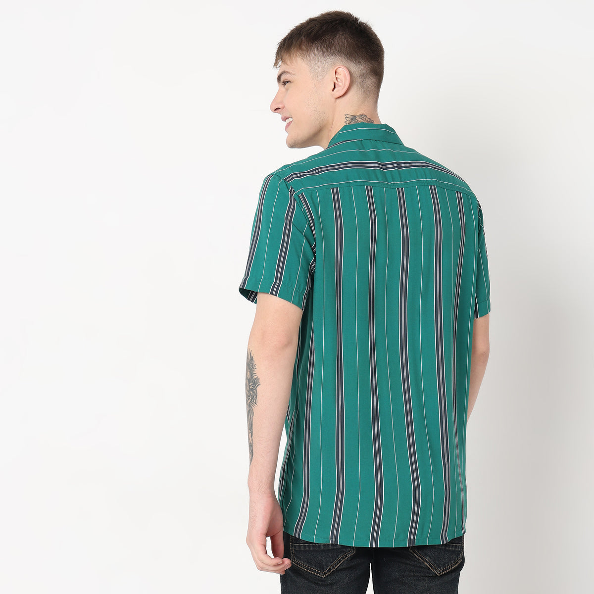 Regular Fit Striped Shirt