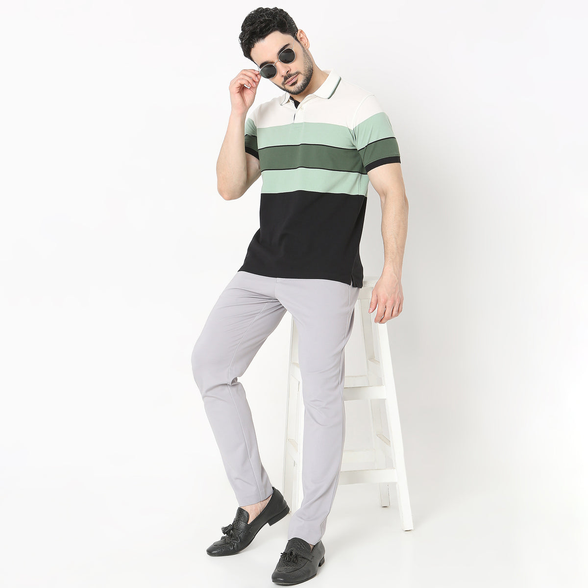 Regular Fit Striped T-Shirt