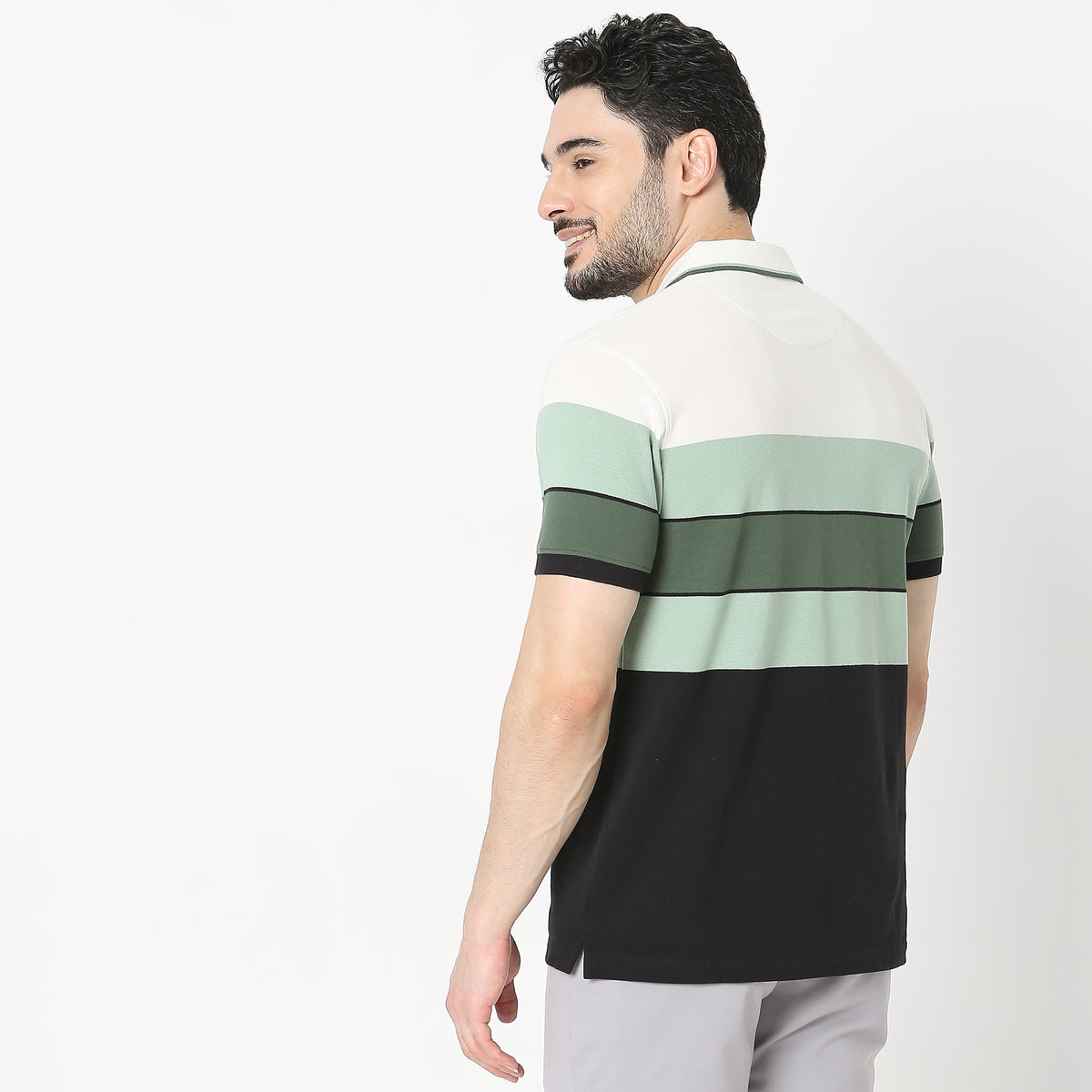 Regular Fit Striped T-Shirt