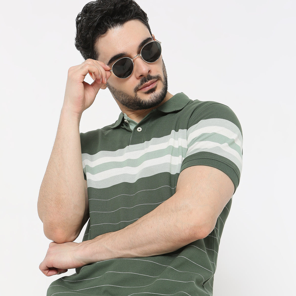 Regular Fit Striped T-Shirt