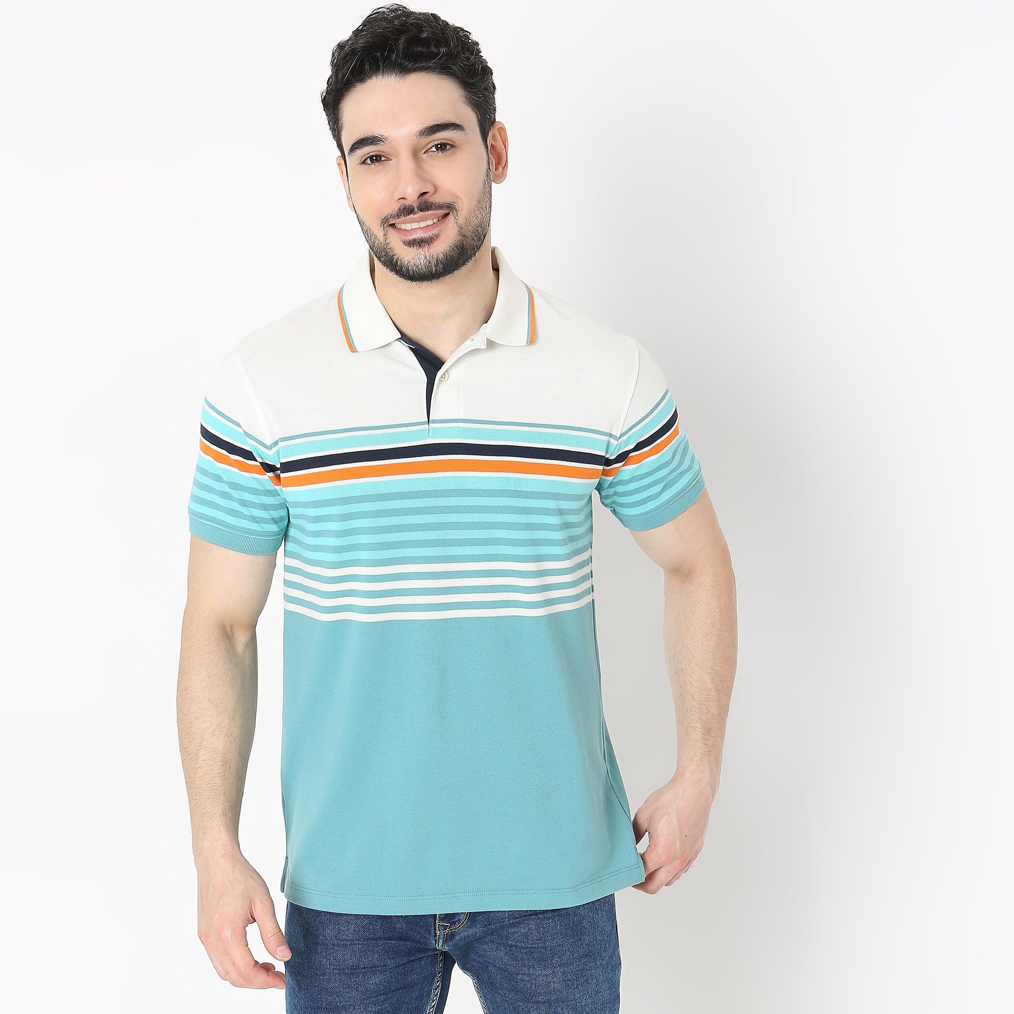 Regular Fit Striped T-Shirt