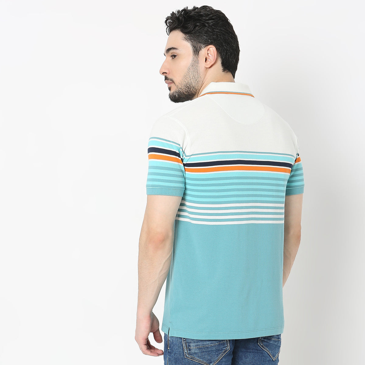 Regular Fit Striped T-Shirt