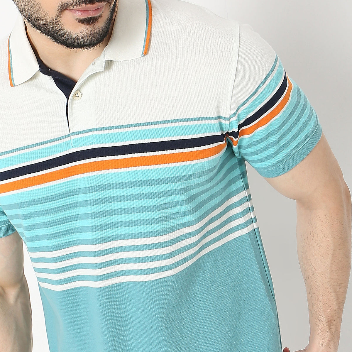 Regular Fit Striped T-Shirt