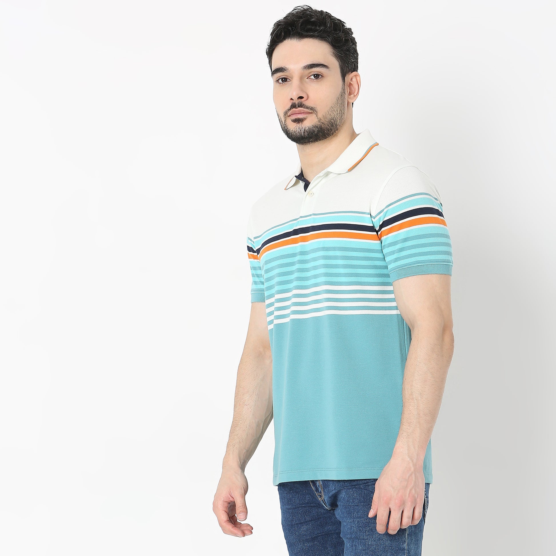 Regular Fit Striped T-Shirt