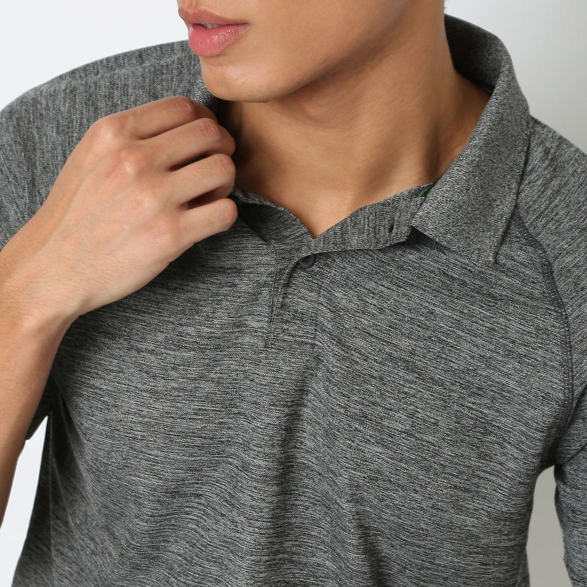 Regular Fit Solid Polo T-Shirt