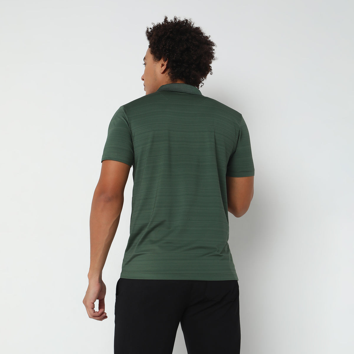 Regular Fit Solid Polo T-Shirt