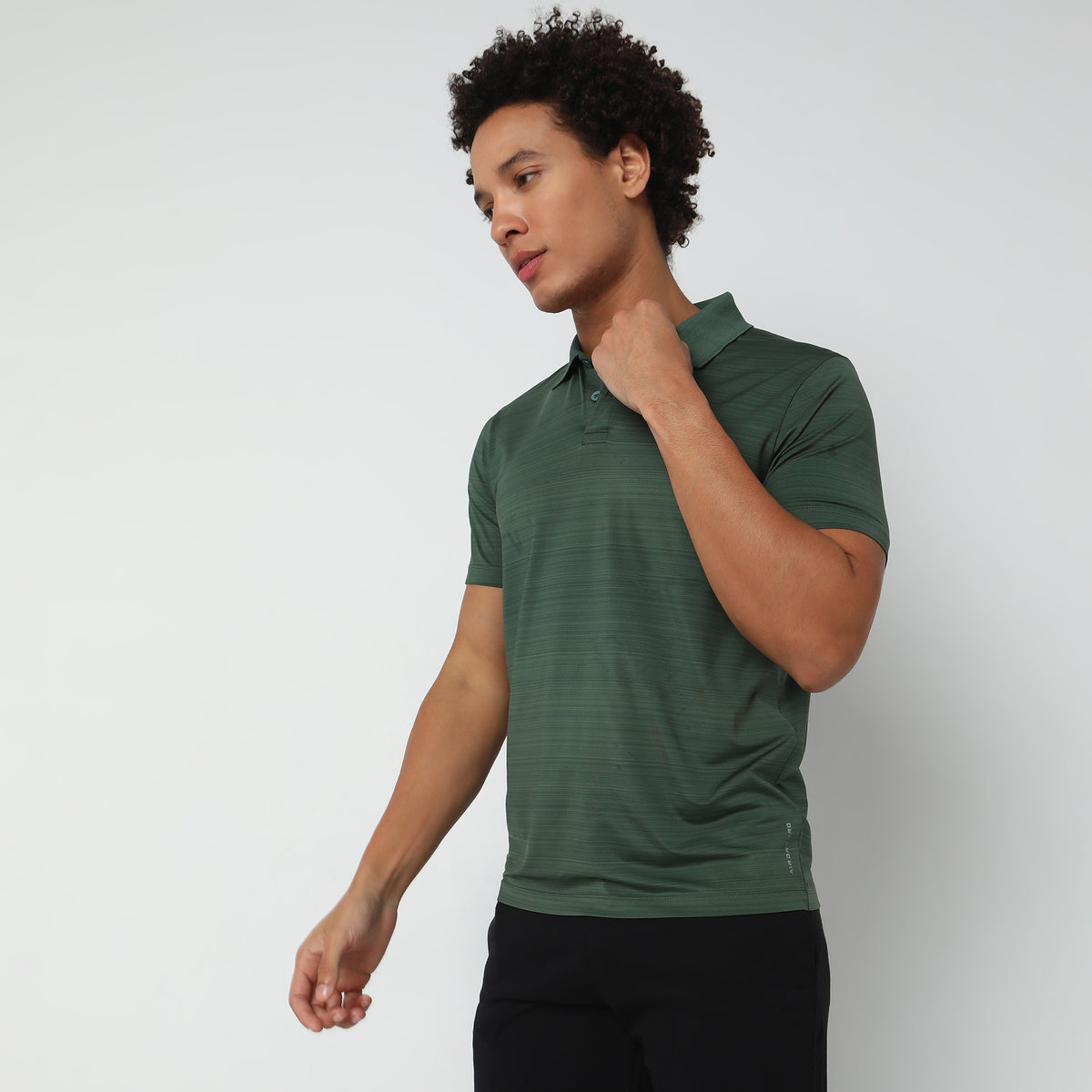 Regular Fit Solid Polo T-Shirt