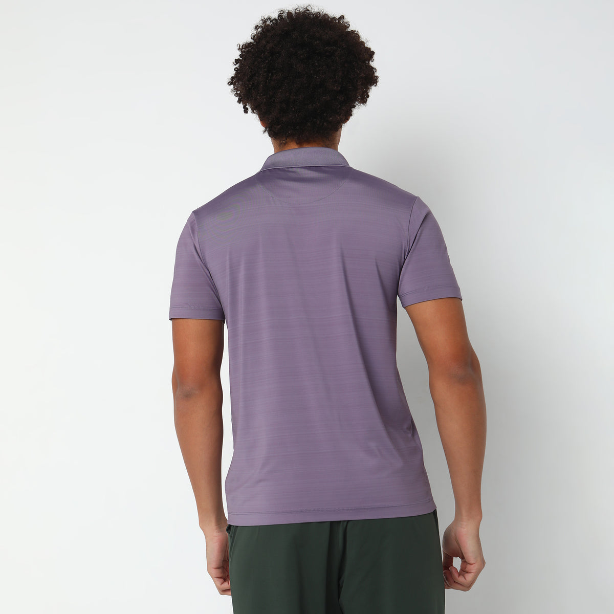 Regular Fit Solid Polo T-Shirt