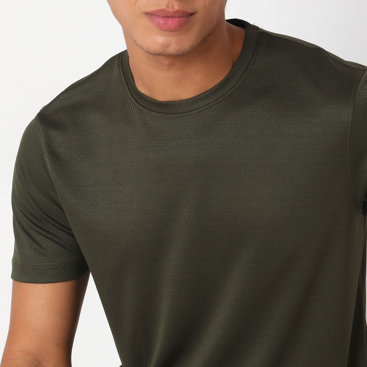 Regular Fit Structured T-Shirt