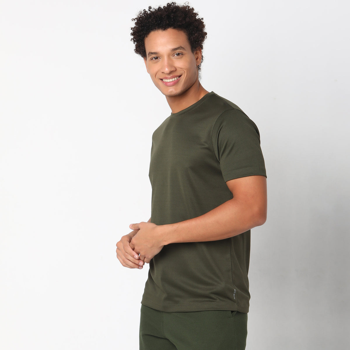 Regular Fit Structured T-Shirt