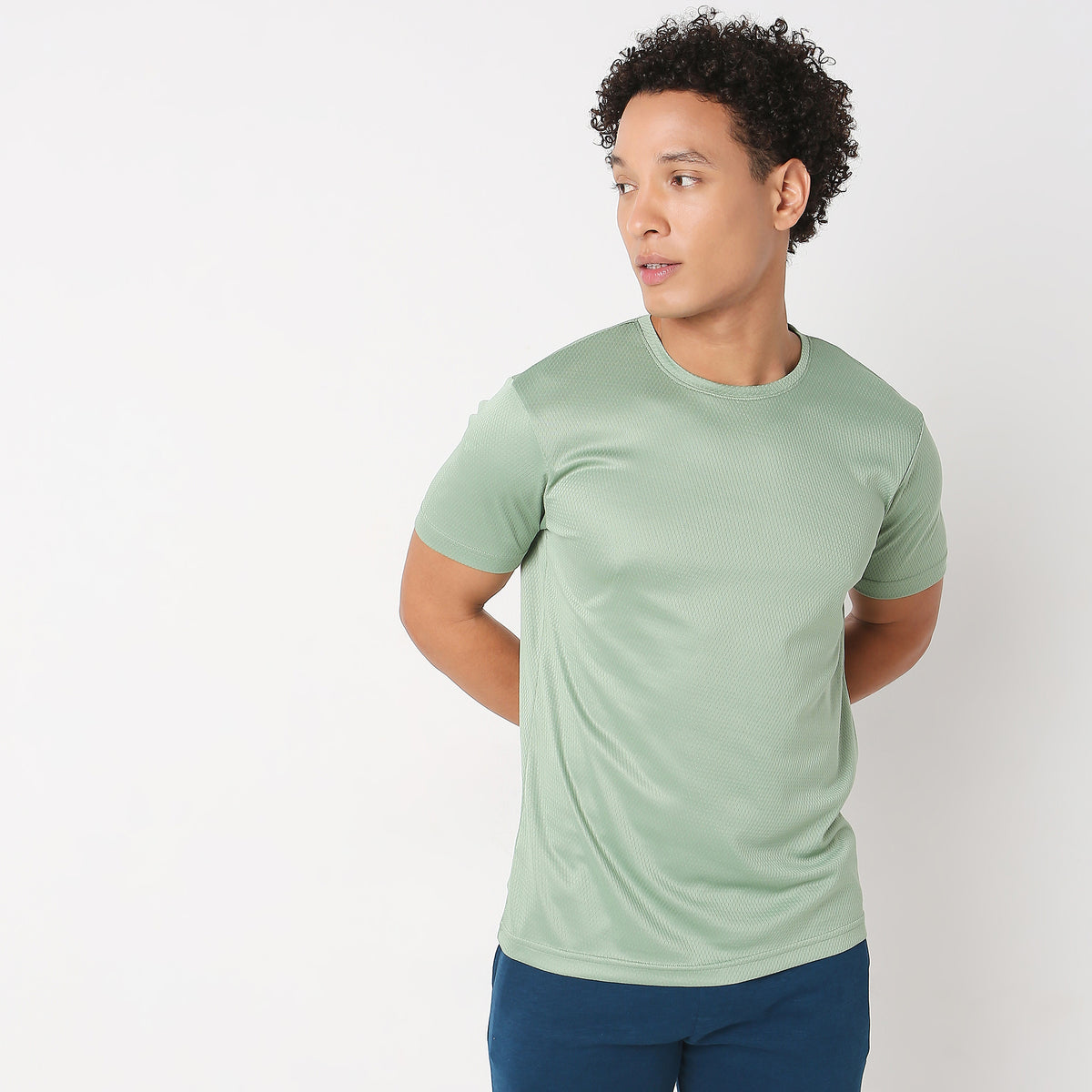 Regular Fit Structured T-Shirt