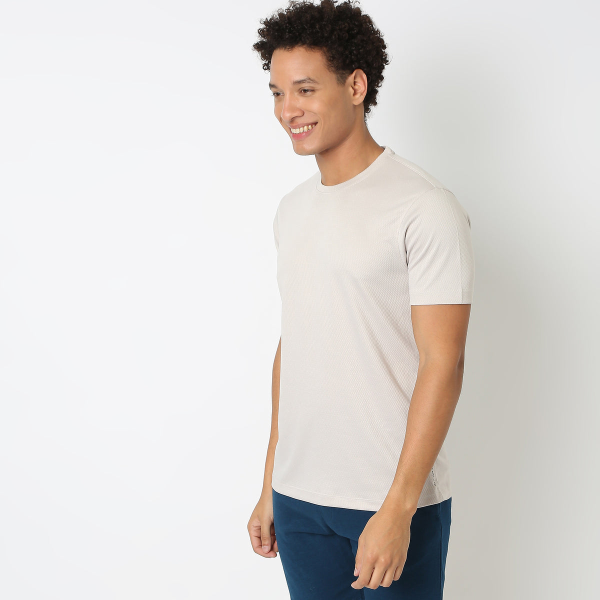 Regular Fit Structured T-Shirt