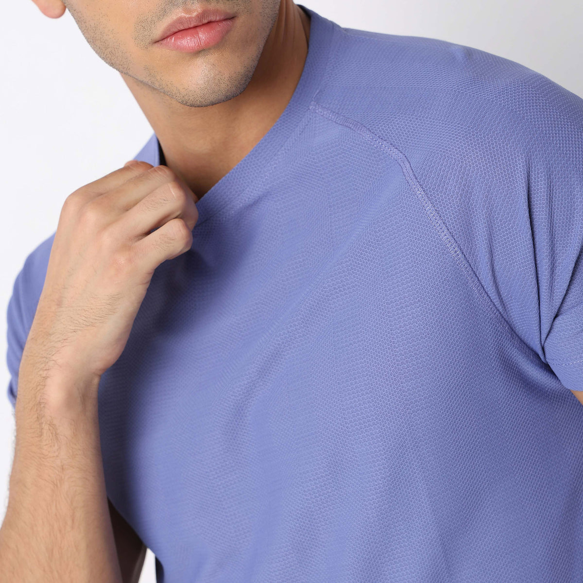 Regular Fit Structured T-Shirt