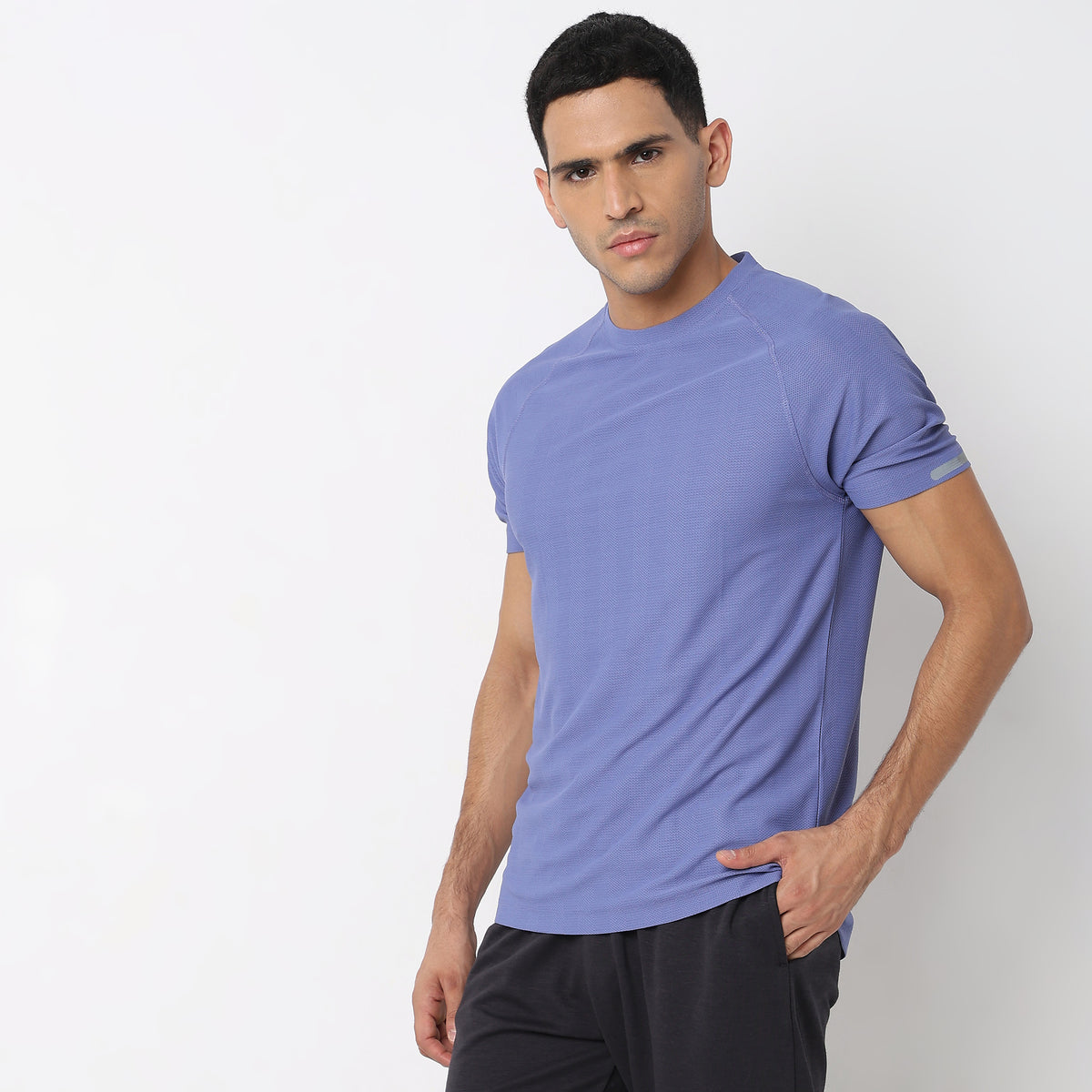 Regular Fit Structured T-Shirt