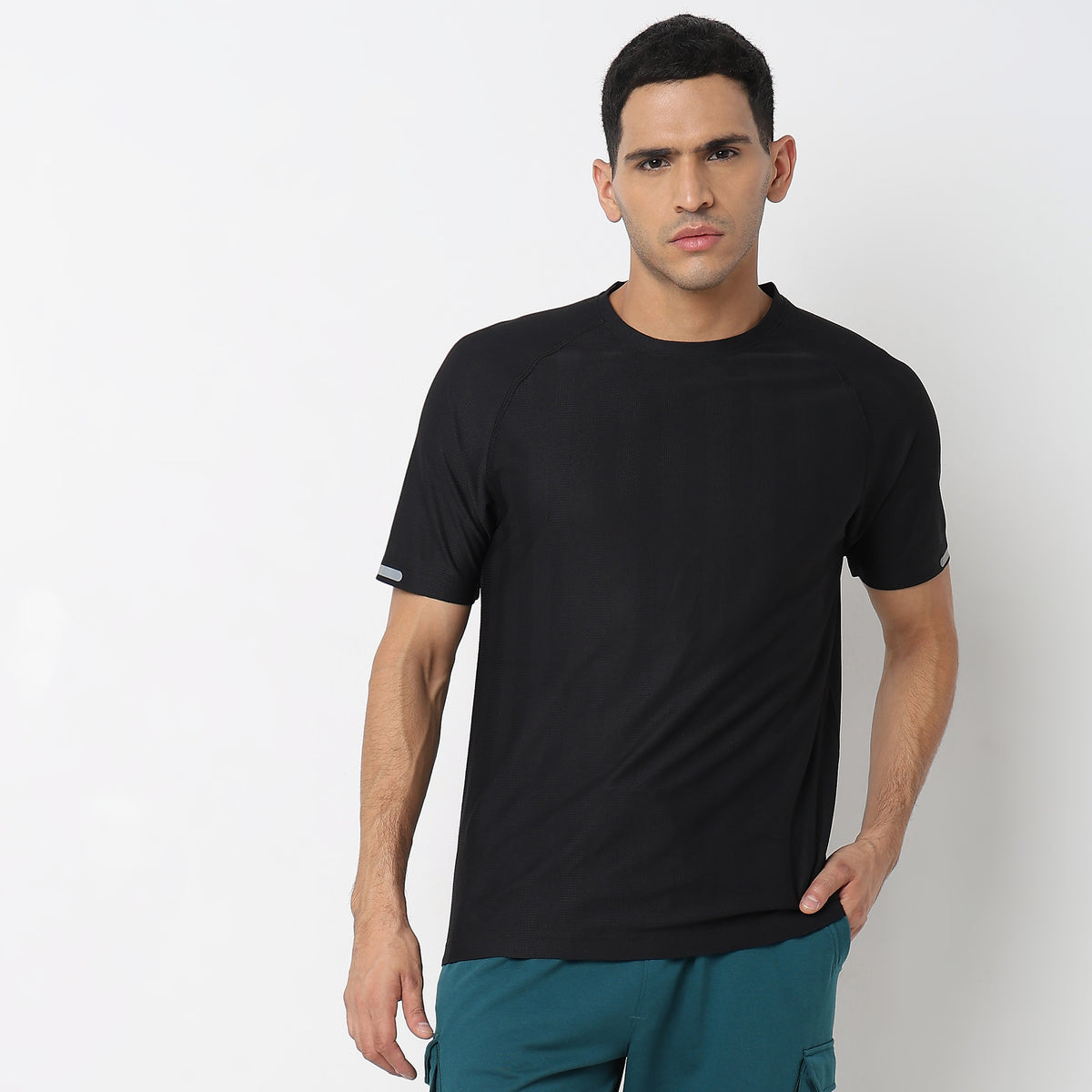 Regular Fit Structured T-Shirt