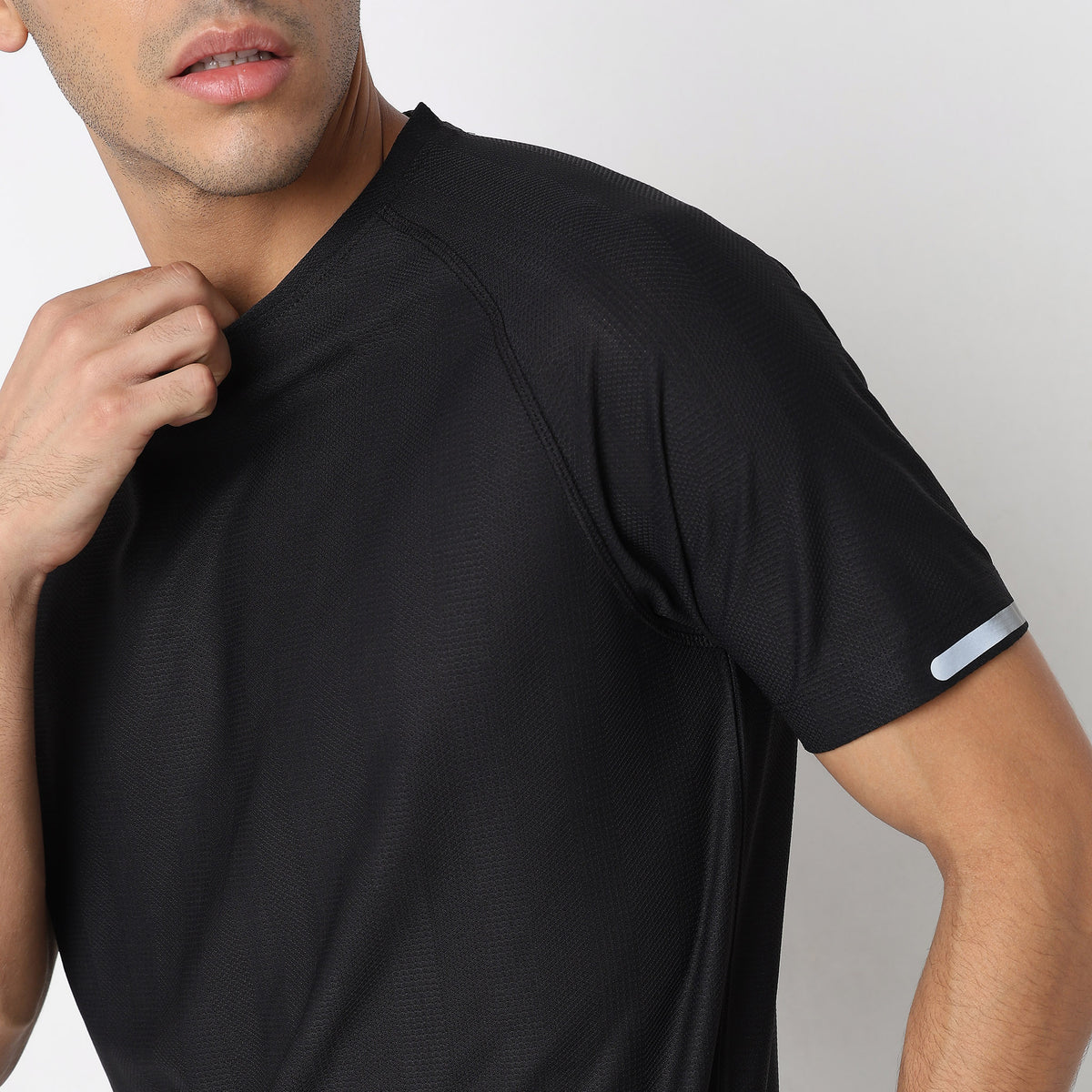 Regular Fit Structured T-Shirt