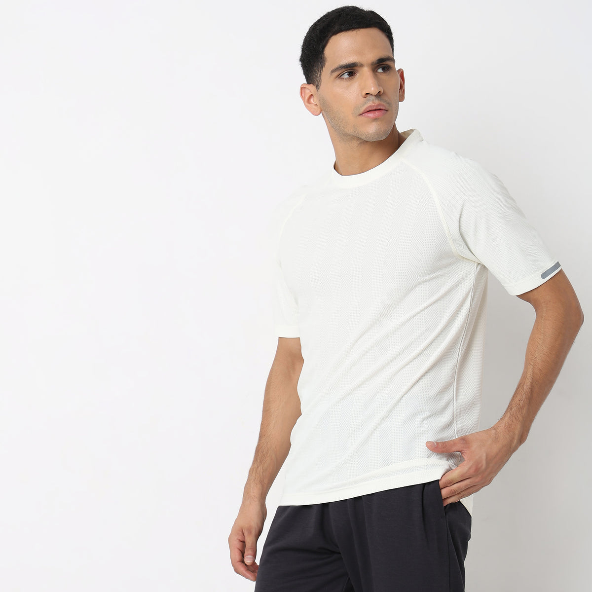 Regular Fit Structured T-Shirt