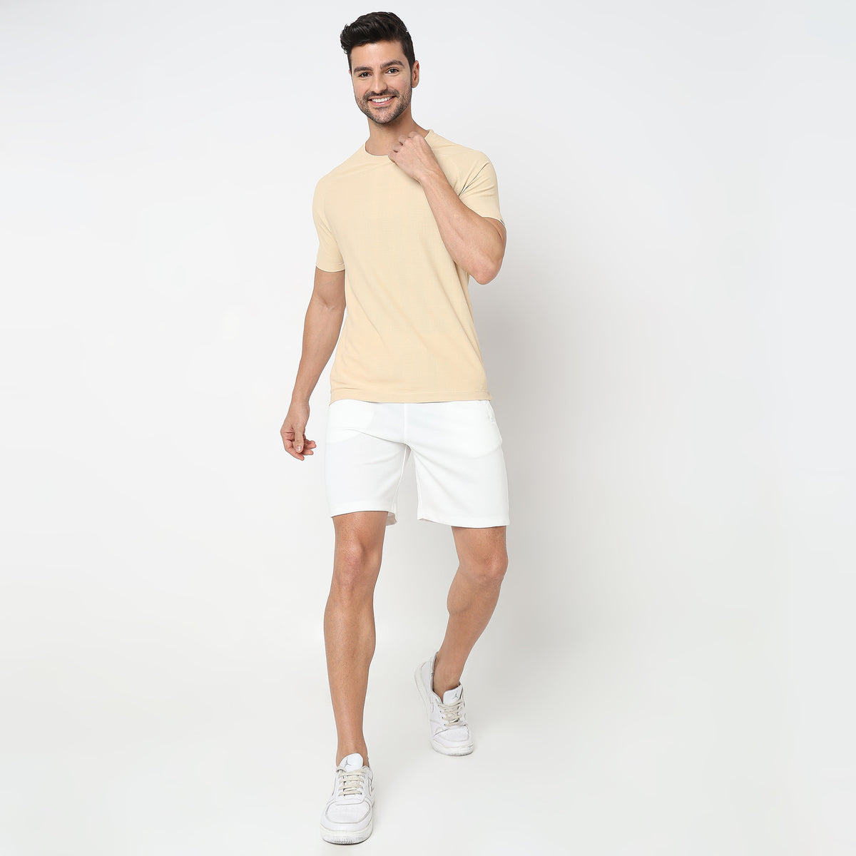 Regular Fit Structured T-Shirt