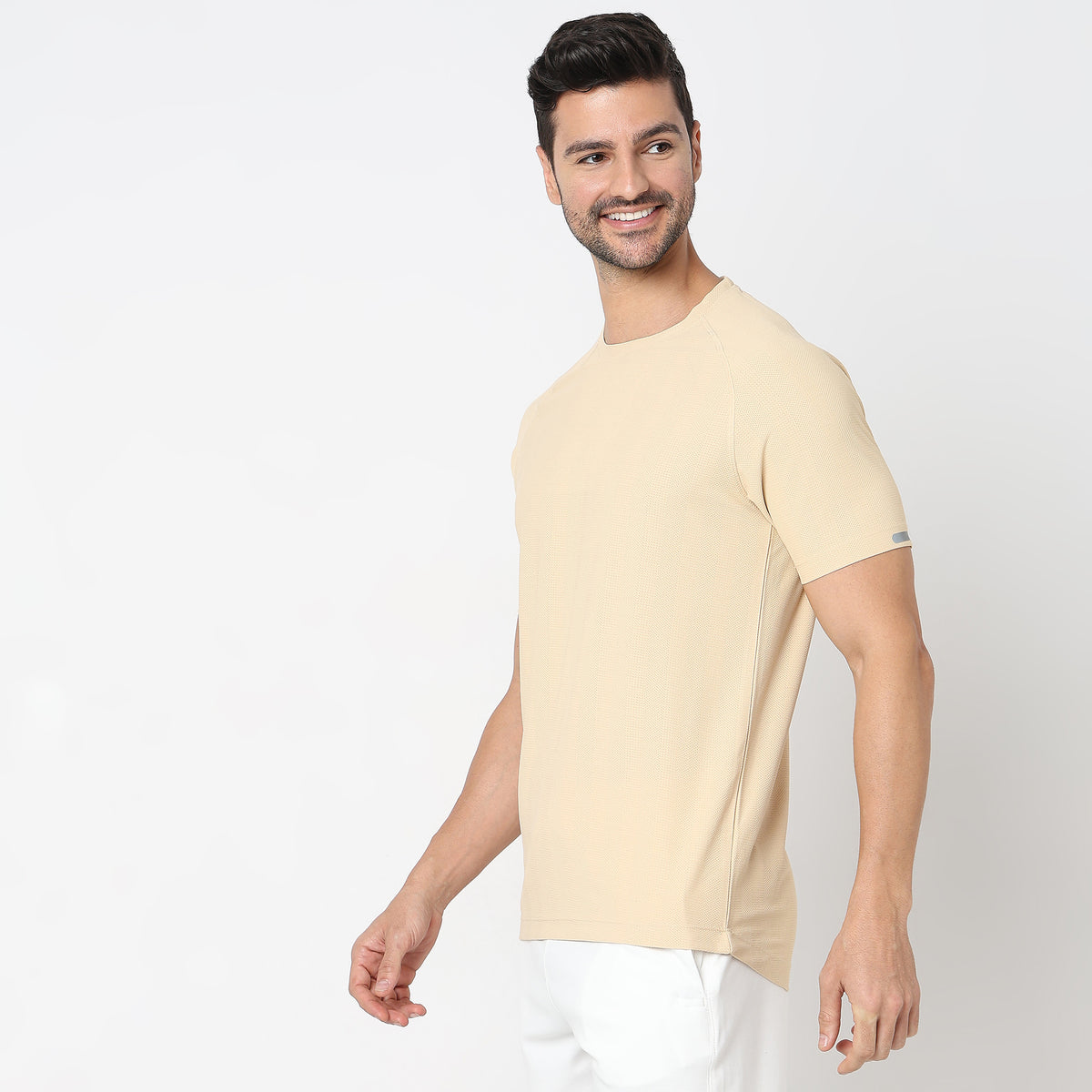 Regular Fit Structured T-Shirt