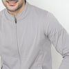 Regular Fit Solid Jacket