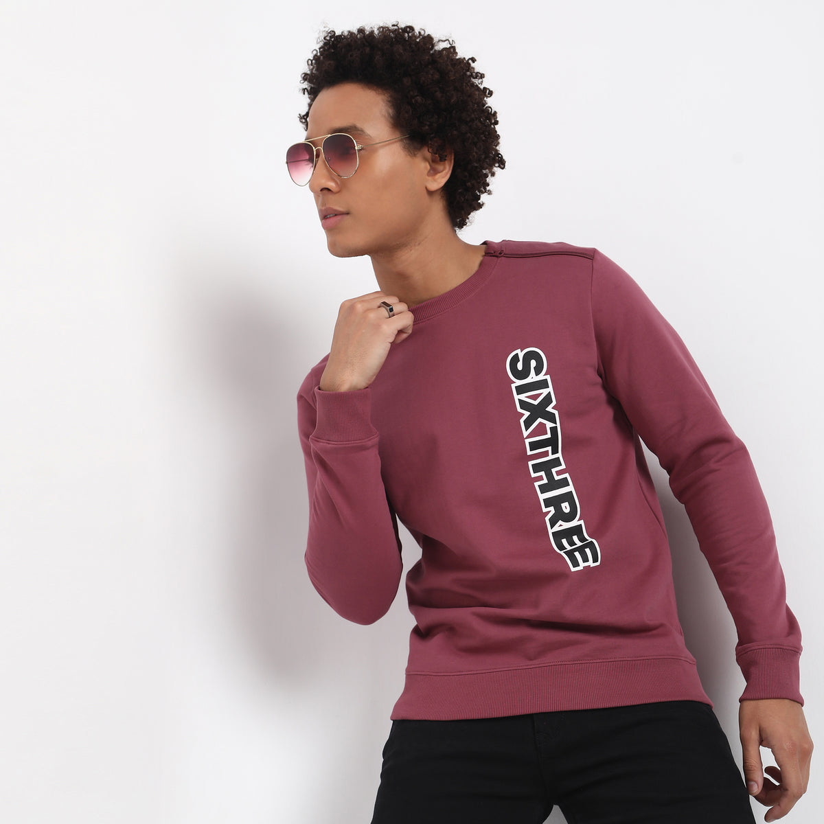 Regular Fit Graphic Sweatshirt