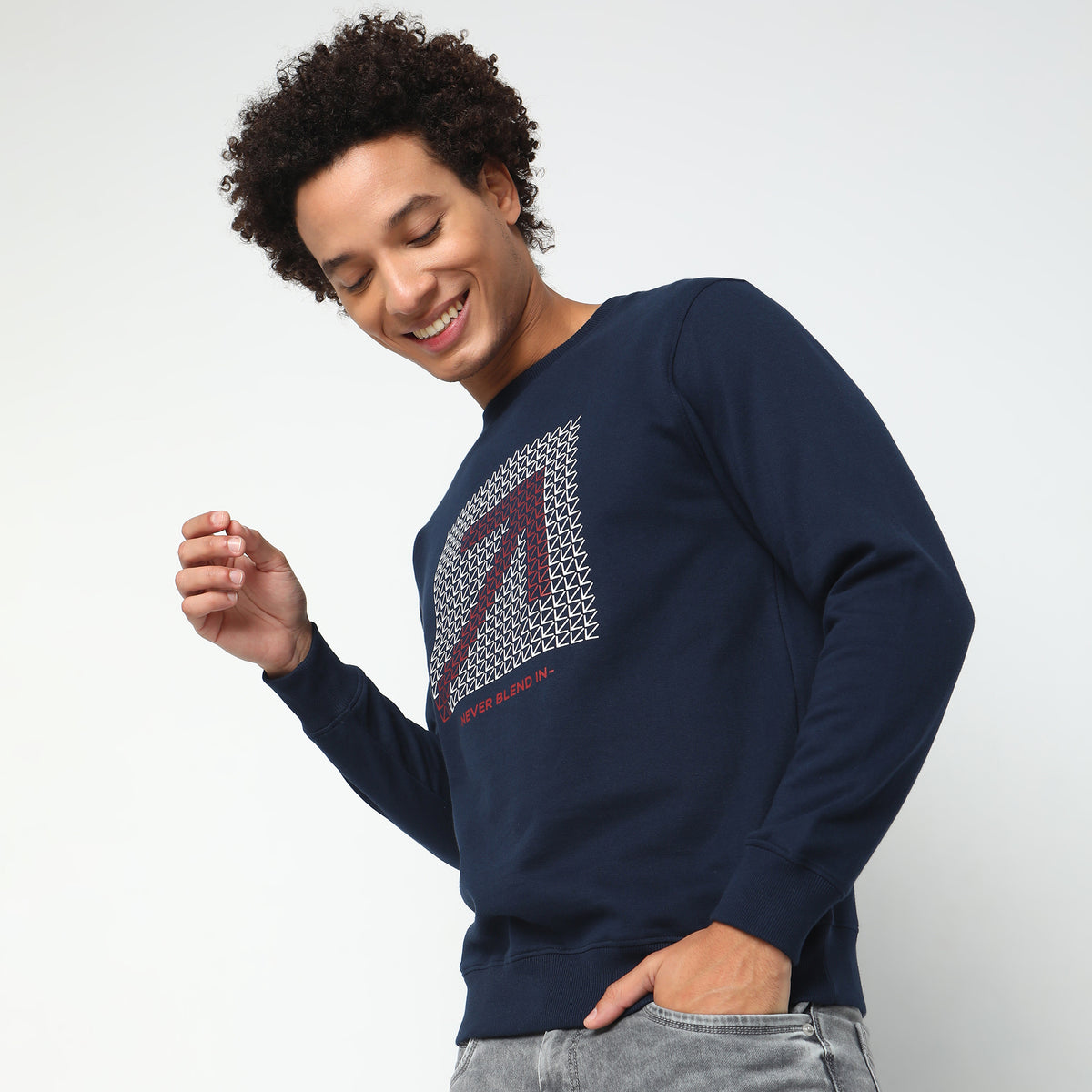 Regular Fit Graphic Sweatshirt