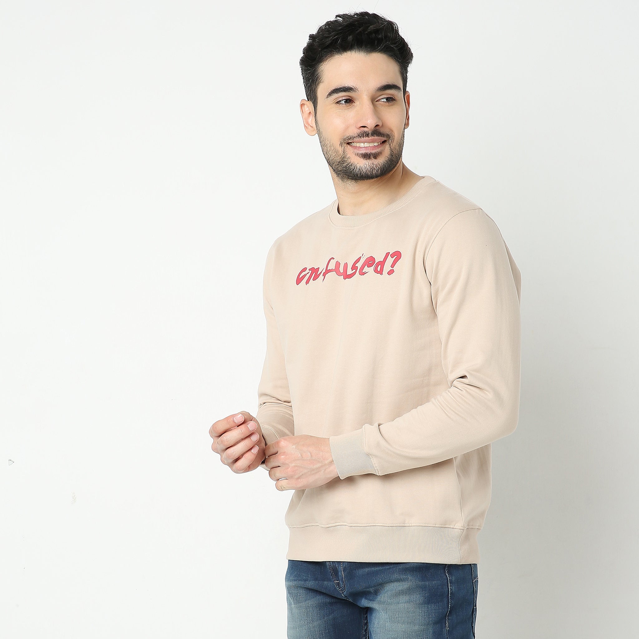 Regular Fit Graphic Sweatshirts