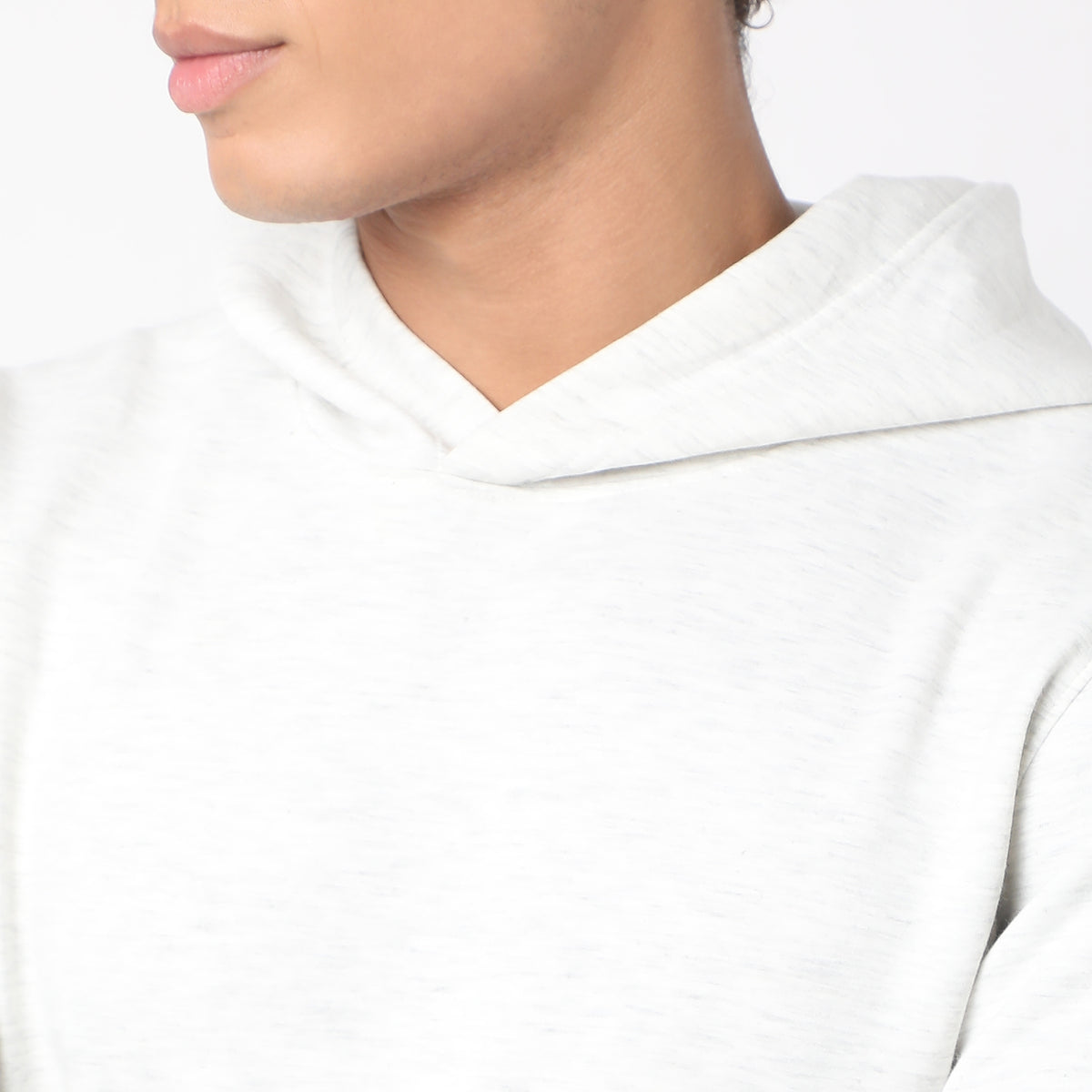 Regular Fit Solid Sweatshirt