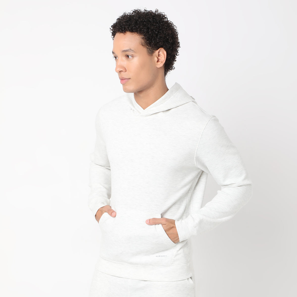 Regular Fit Solid Sweatshirt