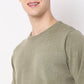 Regular Fit Solid Sweater