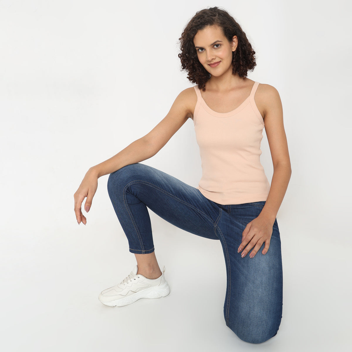 Regular Fit Solid Slip