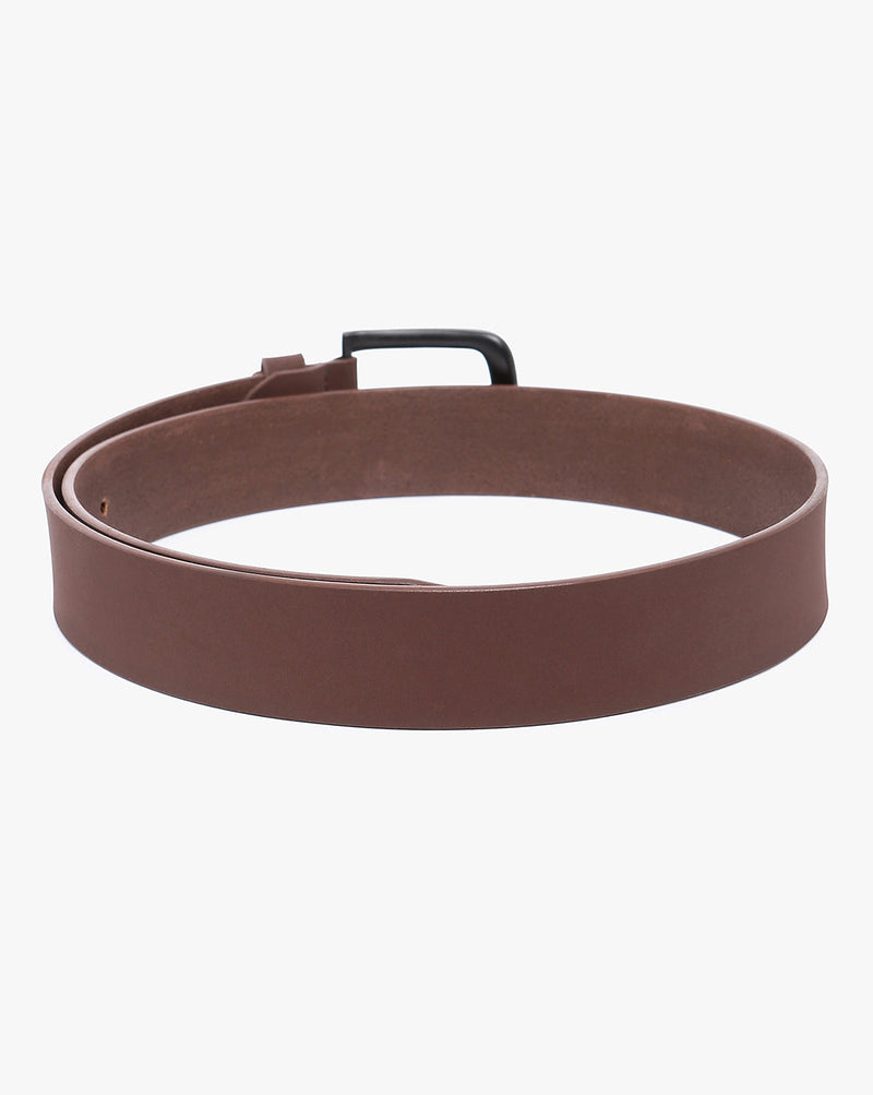 Men Wearing Geniune Leather Brown Belts